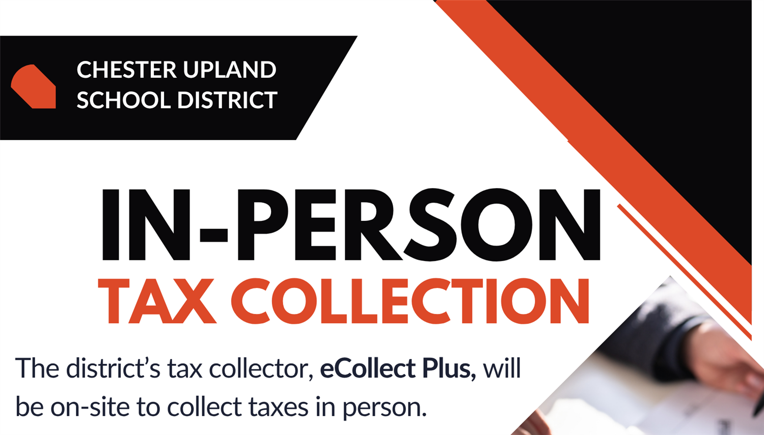 in person tax collection
